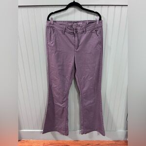 American Eagle Women’s Super Stretch Trousers Artist Flare Size 16L